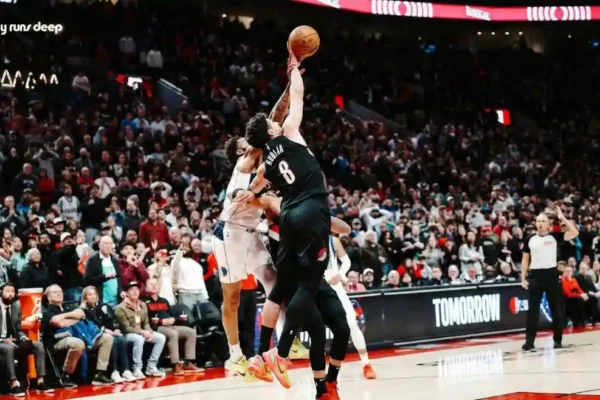 mavericks vs trail blazers